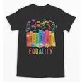 Equality Book LGBTQ Wildflowers Equal Rights Gay Kindness Unisex T-Shirt