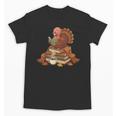 Fall Book Vintage Turkey Thanksgiving Reading Book Lovers Unisex T-Shirt Fall Book Vintage Turkey Thanksgiving Reading Book Lovers Unisex T-Shirt