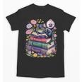 Fantasy Drama Tragedy Cute Cat Book Lover Readers Librarians Unisex T-Shirt