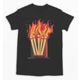 Flames And Lighter Costume For Matchbook Lovers Unisex T-Shirt