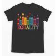 Floral Flower Book Equality Human Rights Women's Rights Unisex T-Shirt