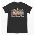 Flourish Dream Thrive Floral Books For Book Lovers Unisex T-Shirt Flourish Dream Thrive Floral Books For Book Lovers Unisex T-Shirt