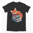 Fox Reading Book Pajama Sleep Unisex T-Shirt Fox Reading Book Pajama Sleep Unisex T-Shirt