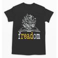 Freadom Freedom Read Banned Books Librarians Unisex T-Shirt