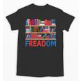 Freadom To Read Book Lover Reading Freedom Unisex T-Shirt