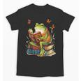 Frog & Toad Fishing Vintage Classic Book Frog Reading Book Unisex T-Shirt Frog & Toad Fishing Vintage Classic Book Frog Reading Book Unisex T-Shirt
