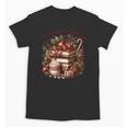 Fully Booked For Christmas Cozy Holiday Books Winter Reading Unisex T-Shirt Fully Booked For Christmas Cozy Holiday Books Winter Reading Unisex T-Shirt