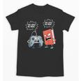 Gamer Book Lover Girl Women Bookworm Video Gaming Daughter Unisex T-Shirt