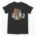 Ghosts Reading Books Teacher Halloween Librarian Book Lover Unisex T-Shirt Ghosts Reading Books Teacher Halloween Librarian Book Lover Unisex T-Shirt