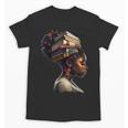 Girl Crown Of Books African Teacher Black History BHM Unisex T-Shirt
