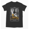 Gothic Book Lover Skeleton Unisex T-Shirt Gothic Book Lover Skeleton Unisex T-Shirt