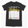 Guestbook My 21st Birthday Sign My Shirt Birthday Party Unisex T-Shirt Guestbook My 21st Birthday Sign My Shirt Birthday Party Unisex T-Shirt
