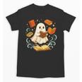 Halloween Cute Ghost Shirt Reading Books Ghost Unisex T-Shirt Halloween Cute Ghost Shirt Reading Books Ghost Unisex T-Shirt