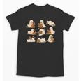 Halloween Ghost Book Lover Unisex T-Shirt