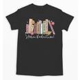 Harm Reduction Floral Book Overdose Awareness Nurse Unisex T-Shirt Harm Reduction Floral Book Overdose Awareness Nurse Unisex T-Shirt
