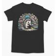 Hedgehog Reading Book Lake Scenery Reading Unisex T-Shirt