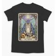 The Hermit Cat Tarot Card Introvert By Georgi Unisex T-Shirt The Hermit Cat Tarot Card Introvert By Georgi Unisex T-Shirt