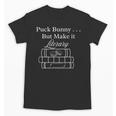 Hockey Romance Book Lover Puck Bunny But Make It Literary Unisex T-Shirt Hockey Romance Book Lover Puck Bunny But Make It Literary Unisex T-Shirt