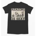 Hot Pin Up Girl Comic Book Vintage Reading Is Sexy Unisex T-Shirt Hot Pin Up Girl Comic Book Vintage Reading Is Sexy Unisex T-Shirt