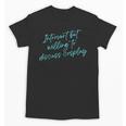 Introvert But Willing To Discuss Cosplay Unisex T-Shirt