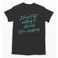 Introvert But Willing To Discuss Stone Skipping Unisex T-Shirt