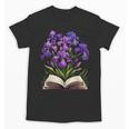 Irises Flowers Book Iris Floral Unisex T-Shirt Irises Flowers Book Iris Floral Unisex T-Shirt