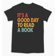 It's A Good Day To Read A Book Retro Vintage Teacher Unisex T-Shirt It's A Good Day To Read A Book Retro Vintage Teacher Unisex T-Shirt