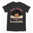 Just a Girl Who Loves Books African American Book Nerd Lover Unisex T-Shirt Just a Girl Who Loves Books African American Book Nerd Lover Unisex T-Shirt