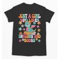 Just A Girl Who Loves Dragons And Books Reading Bookworm Unisex T-Shirt Just A Girl Who Loves Dragons And Books Reading Bookworm Unisex T-Shirt