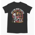 Just One More Chapter Skeleton Reading Cozy Books Unisex T-Shirt Just One More Chapter Skeleton Reading Cozy Books Unisex T-Shirt
