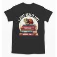 I Just Really Like Turtles And Books OK Turtle Reading Unisex T-Shirt I Just Really Like Turtles And Books OK Turtle Reading Unisex T-Shirt