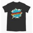 Kids Boys Benjamin Name Personalized Superhero Comic Book Unisex T-Shirt