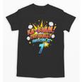 Kids Ka-Blam 7 Year Old Boys 7th Birthday Comic Book Super Hero Unisex T-Shirt
