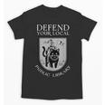 Knight Cat Defend Your Public Library Book Lover Unisex T-Shirt