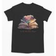 Let The Adventures Begin Book Lovers Magical Whimsical Art Unisex T-Shirt Let The Adventures Begin Book Lovers Magical Whimsical Art Unisex T-Shirt