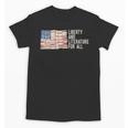 Liberty And Literature For All Reading USA Book Lover Unisex T-Shirt
