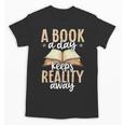 Librarian A Book A Day For Book Lover Reading Library Unisex T-Shirt