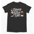 Literacy And Justice For All Protect Libraries Banned Books Unisex T-Shirt Literacy And Justice For All Protect Libraries Banned Books Unisex T-Shirt