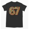 Literary 67 Bookshelf Six Seven Reading Meme Unisex T-Shirt