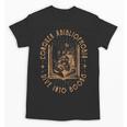 Literature Bookworm Abibliophobia Bookish Unisex T-Shirt