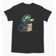 Lizard Reading Book Librarian Bookworm Reader Read Unisex T-Shirt Lizard Reading Book Librarian Bookworm Reader Read Unisex T-Shirt
