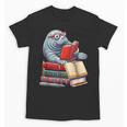 Manatee Reading Books Matching Bookworm Readers Librarian Unisex T-Shirt Manatee Reading Books Matching Bookworm Readers Librarian Unisex T-Shirt