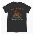 All I Need Is Books & Cats Cozy Unisex T-Shirt All I Need Is Books & Cats Cozy Unisex T-Shirt