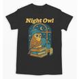 Night Owl Cozy Reading Tea Coffee Lover Bookworm Cute Unisex T-Shirt Night Owl Cozy Reading Tea Coffee Lover Bookworm Cute Unisex T-Shirt