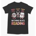 Nothing Goes Beyond Reading Rock Paper Scissors Book Unisex T-Shirt