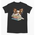 Papillon Books Reading Dog Breed Graphic For Men Women Kids Unisex T-Shirt