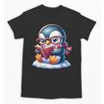 Penguin Reading a Book Animal Unisex T-Shirt