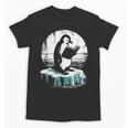 Penguin Reading A Book Vintage Graphic Bookworm Lover Unisex T-Shirt Penguin Reading A Book Vintage Graphic Bookworm Lover Unisex T-Shirt
