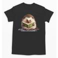 Porcupine Reading Book Hedgehog Book Lover Unisex T-Shirt Porcupine Reading Book Hedgehog Book Lover Unisex T-Shirt