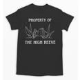 Property Of The High Reeve Bookish Manacled Dark Romance Unisex T-Shirt